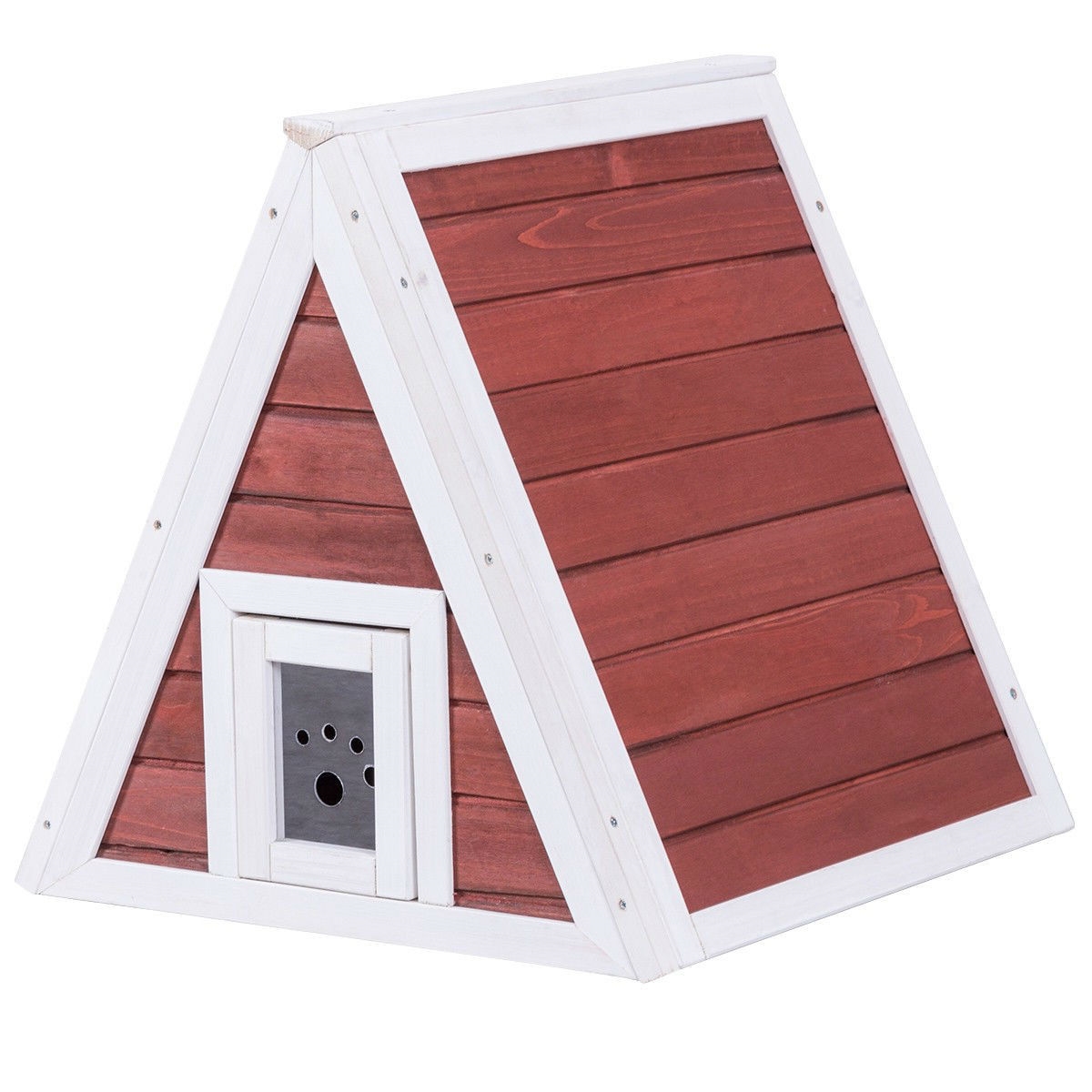 FaFurn - Waterproof Cat House in Red