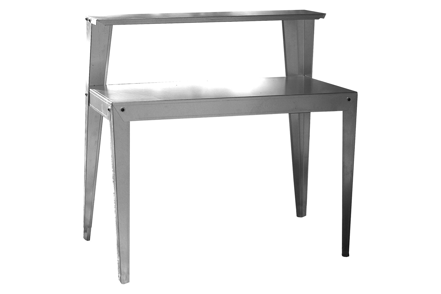 FaFurn - Galvanized Steel Potting Bench Garden Workstation Rack Table