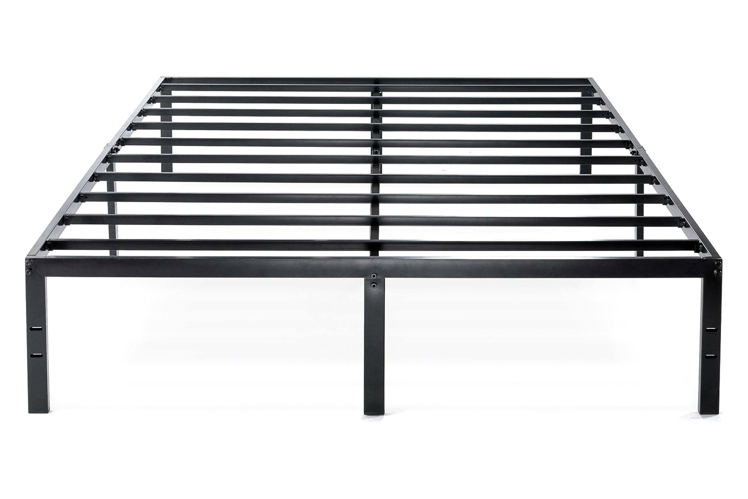 FaFurn - Metal Platform Bed Frame with Headboard Attachment Slots