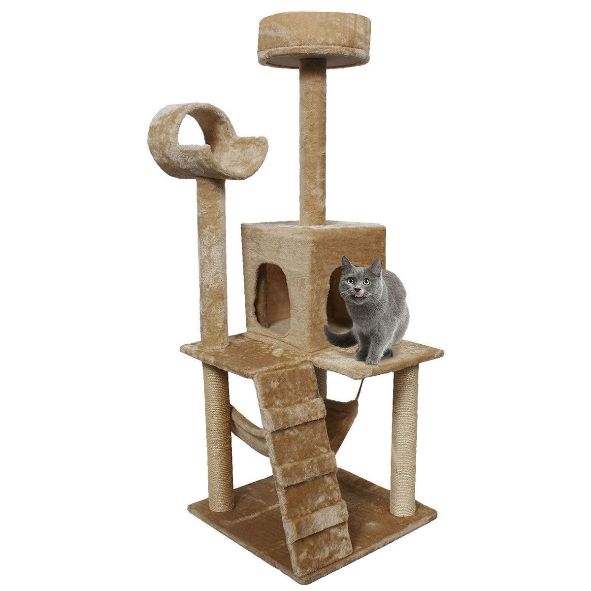 FaFurn - Cat Tree in Beige, Large