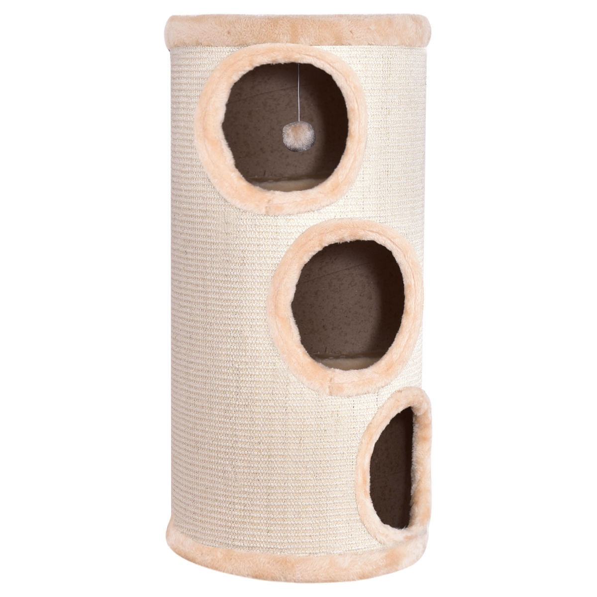 FaFurn - 3-Tier Cat Tower in Beige