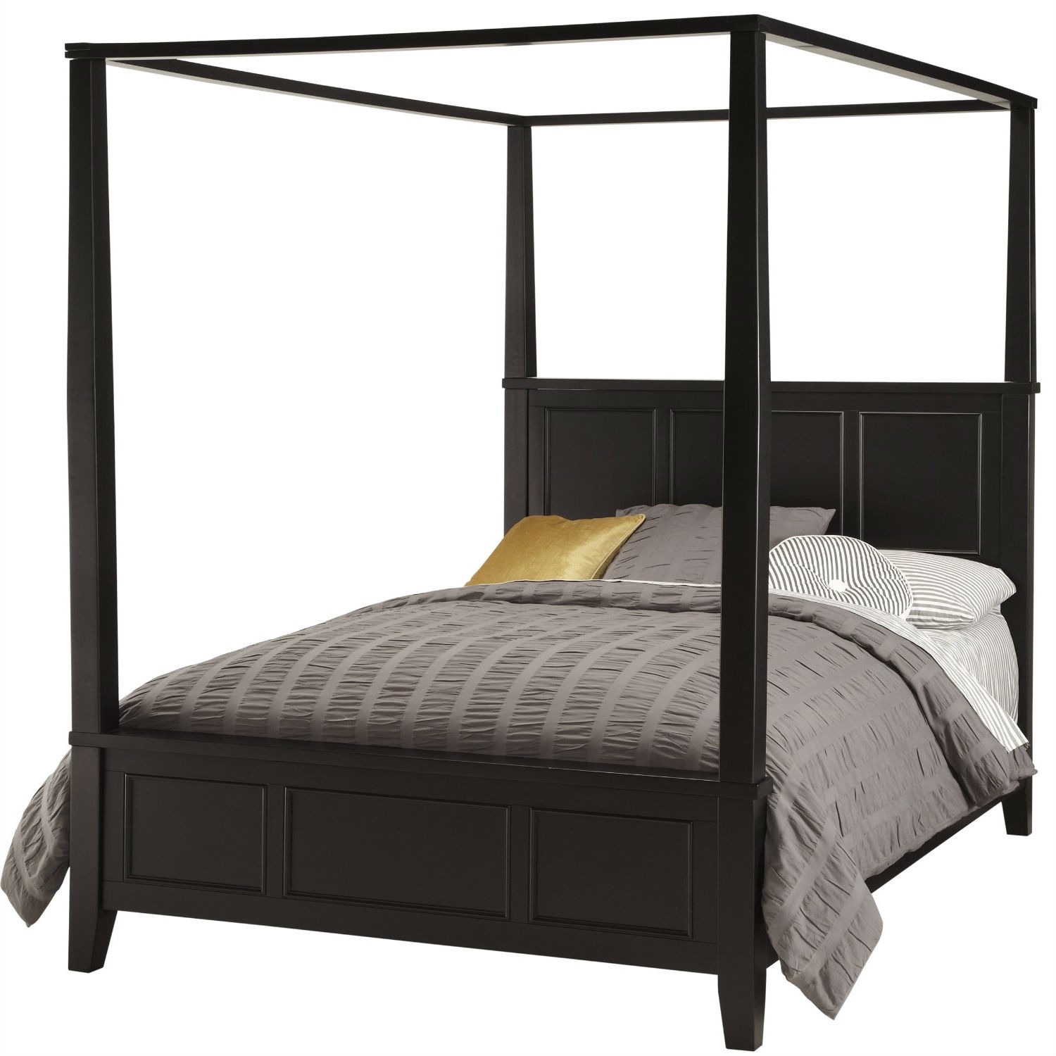 FaFurn - Canopy Bed Frame (quensizecanbedfr1234)