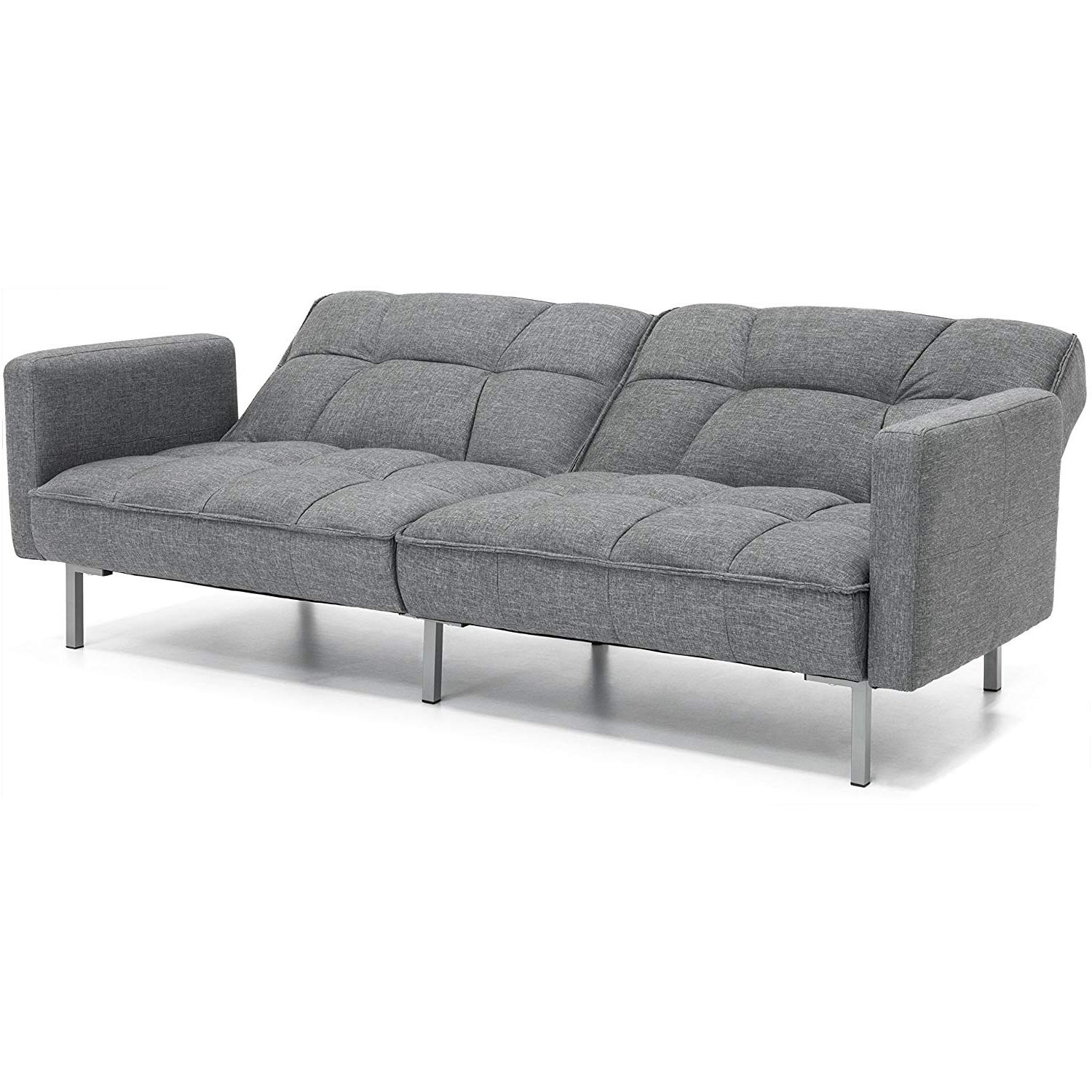 FaFurn Modern Sofa - Gray, Futon