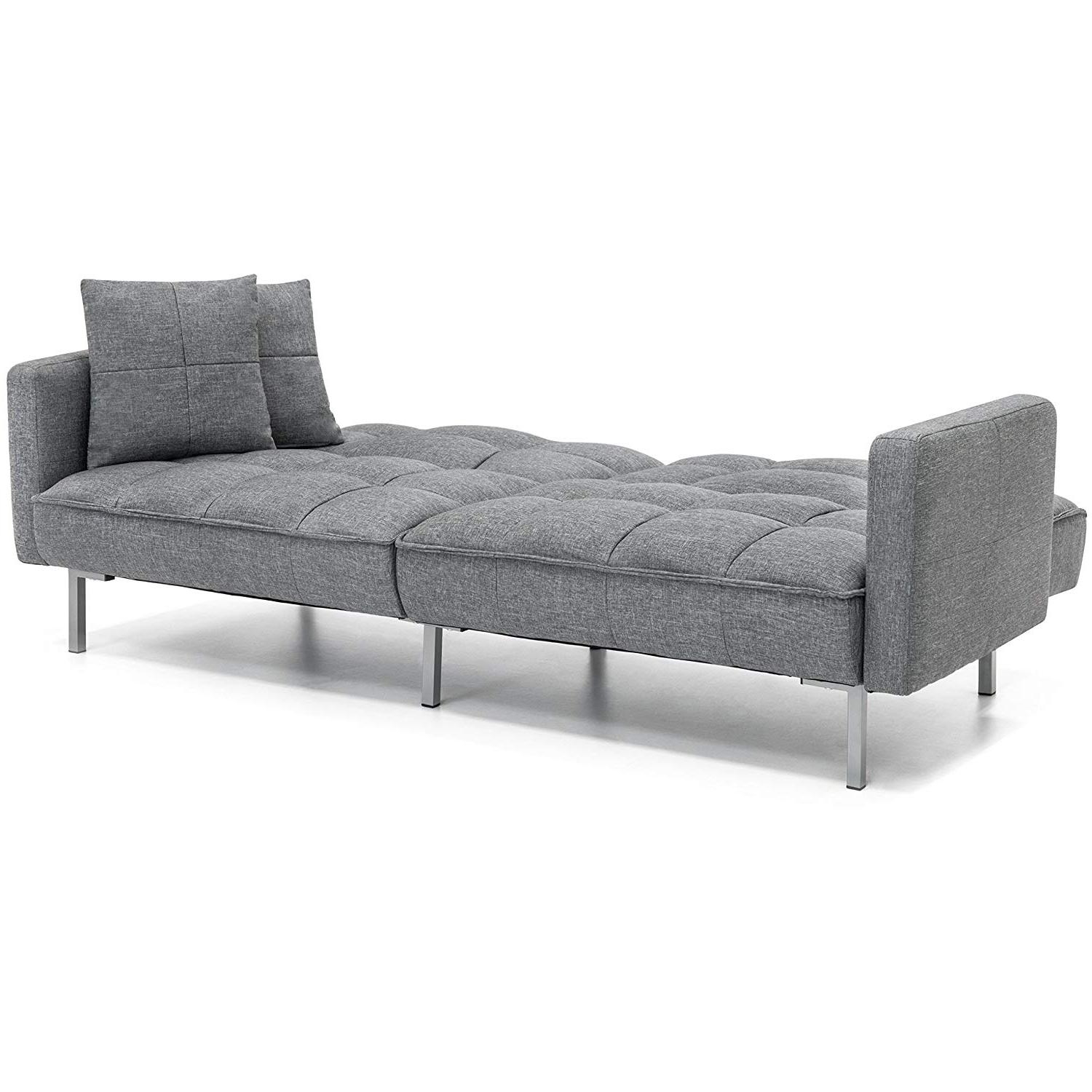 FaFurn Modern Sofa - Gray, Futon