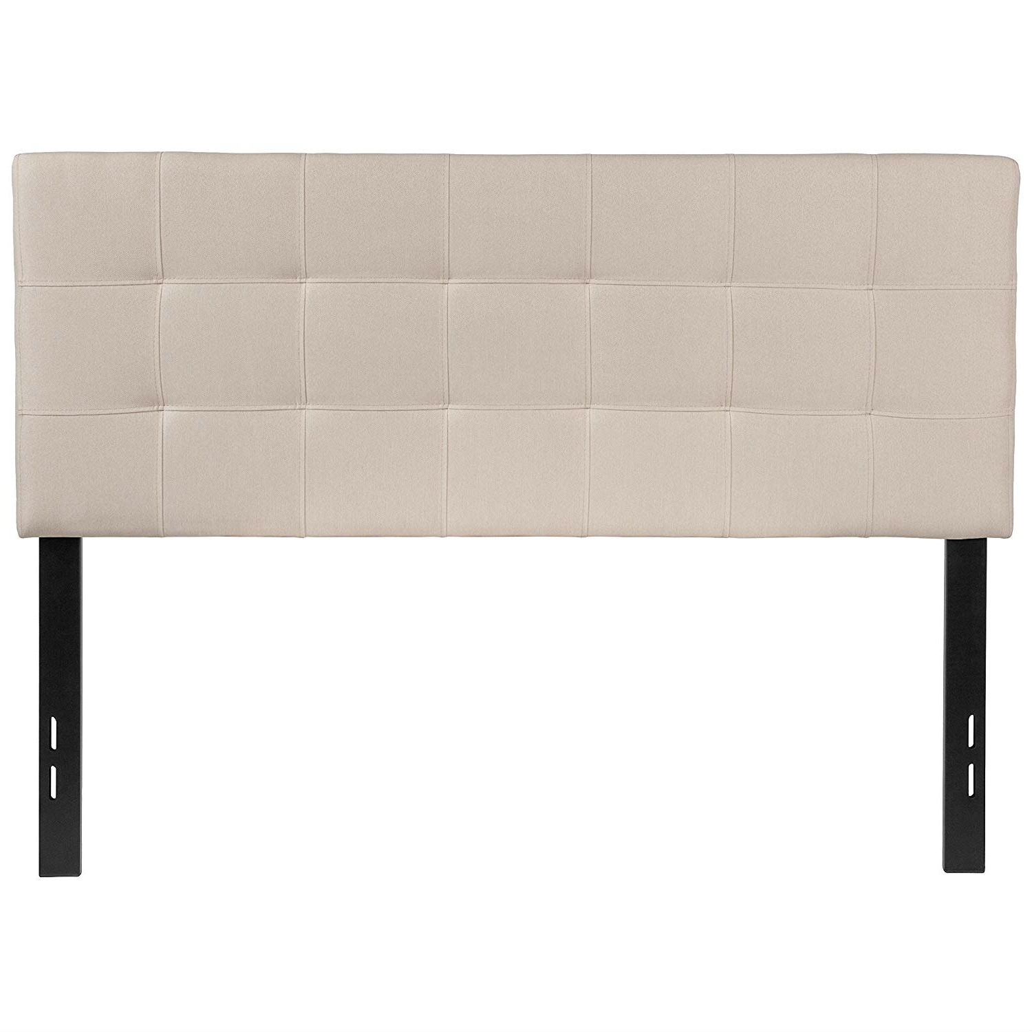 FaFurn - Full Size Headboard in Beige Taupe, Fabric