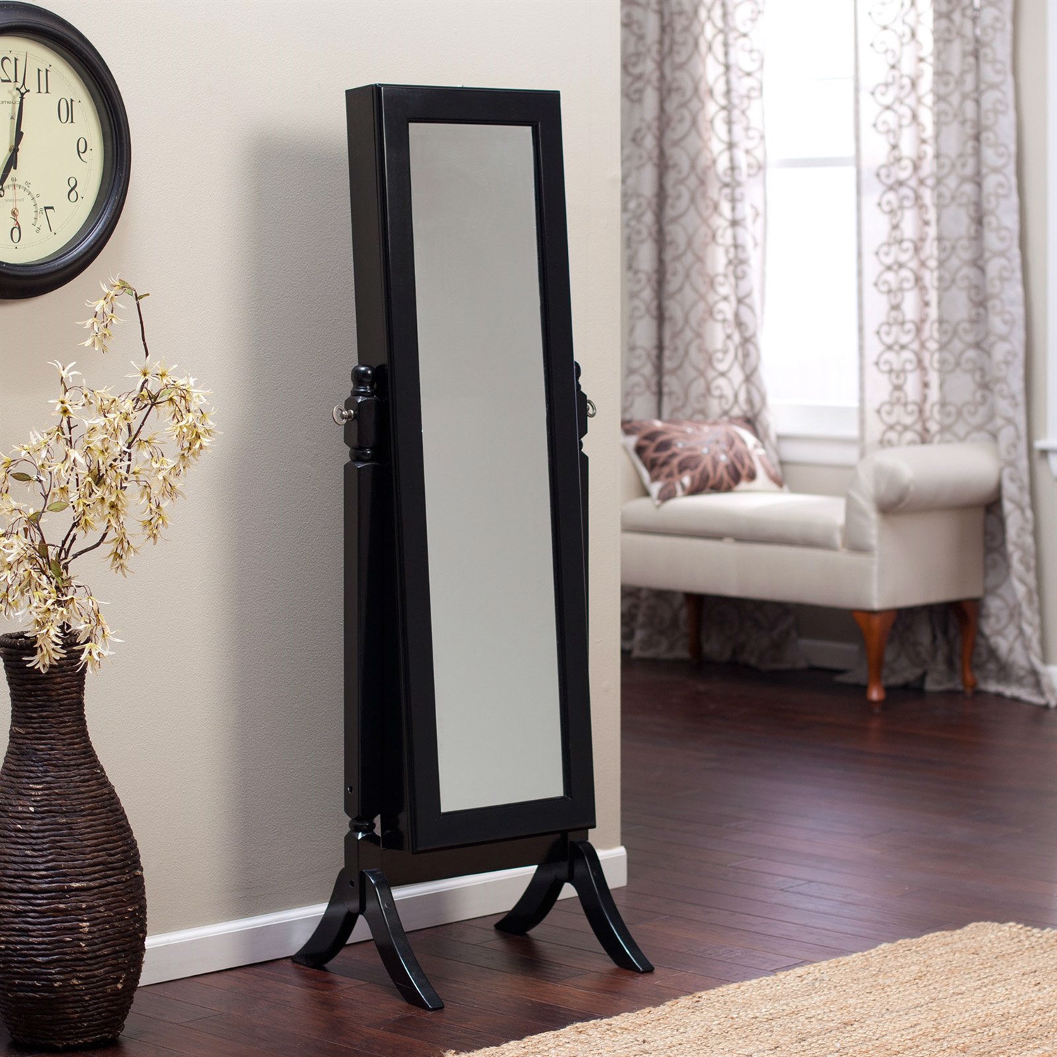 FaFurn - Full Length Jewelry Mirror