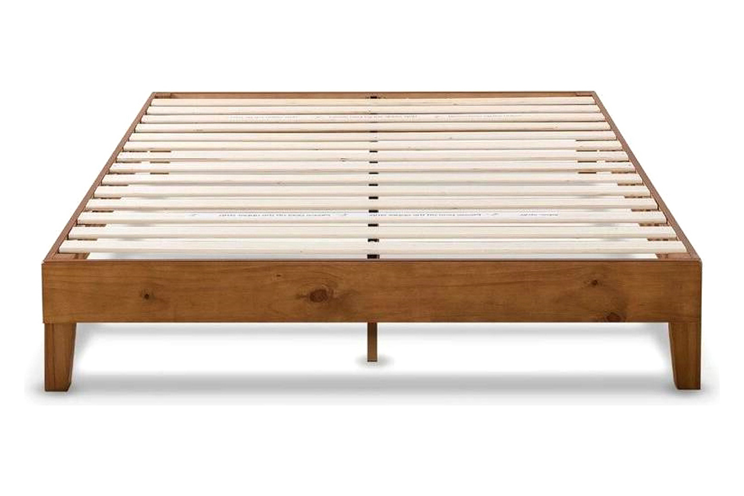 FaFurn - Mid-Century Modern Solid Wood Platform Bed Frame