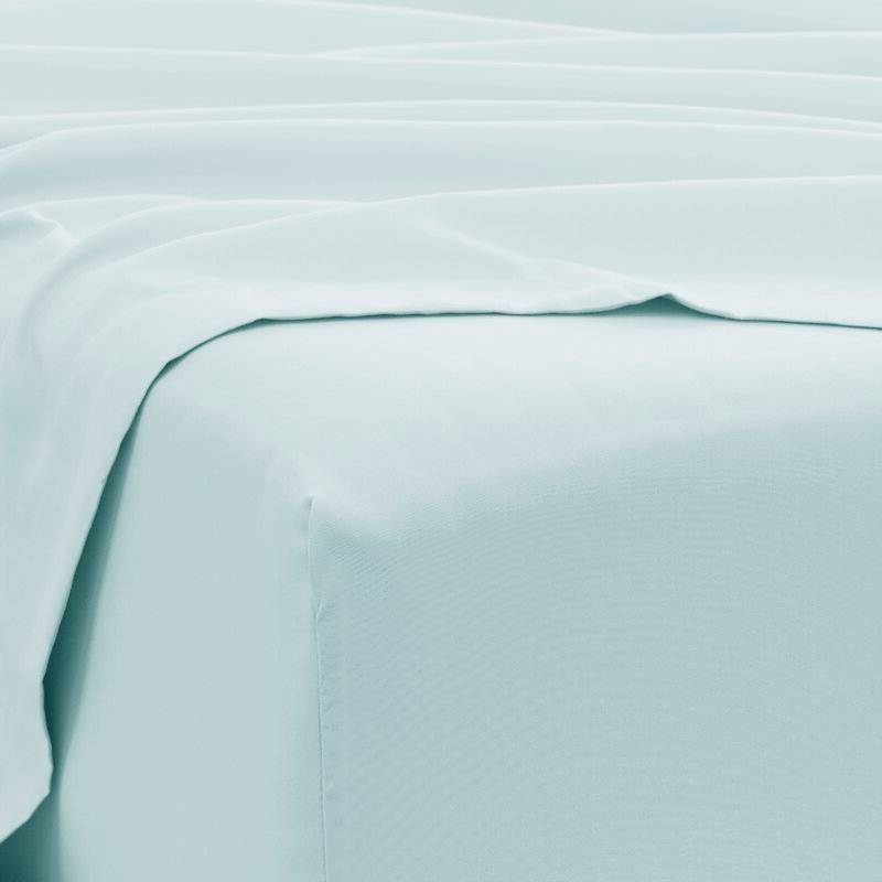 FaFurn 6-Piece Full Size Resistant Sheet Set - Aqua, Microfiber/Polyester