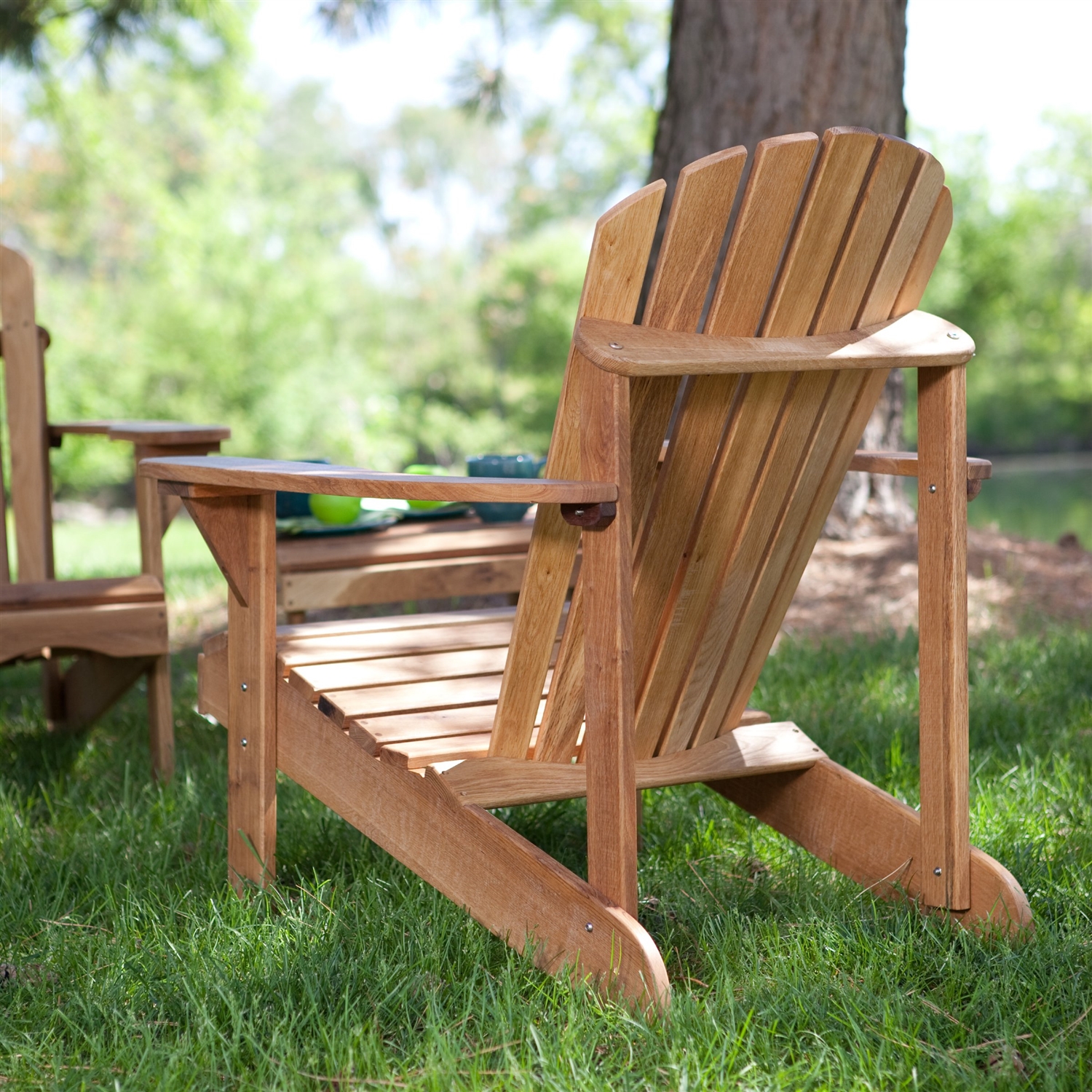 FaFurn - Adirondack Chair in Linseed Oil, Wood