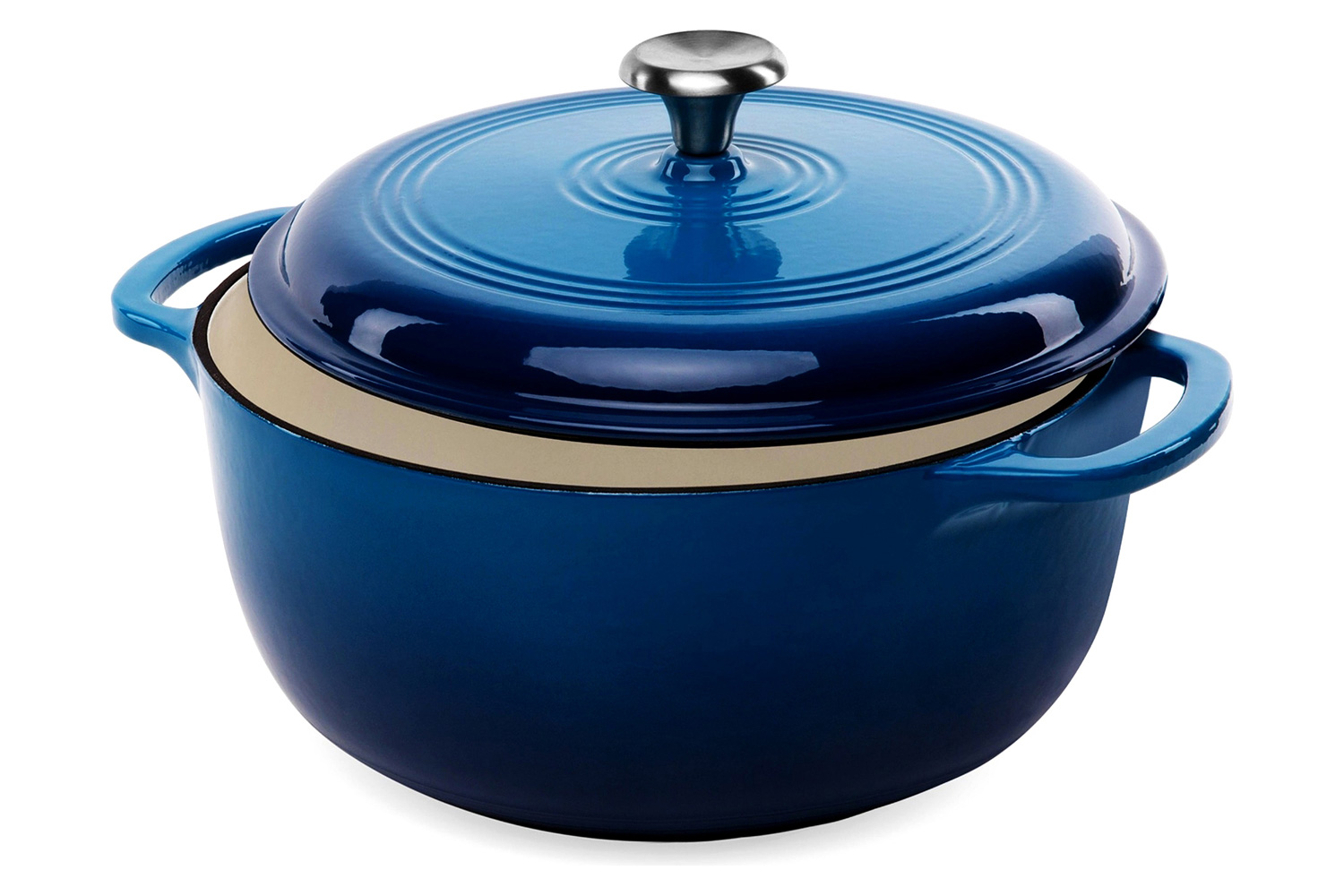 FaFurn - 6 Quart Large Enamel Cast-Iron Dutch Oven Kitchen Cookware