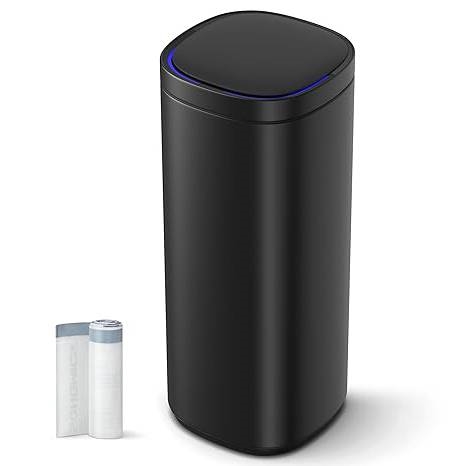 FaFurn - 13 Gallon Trash Can with Ozone Button