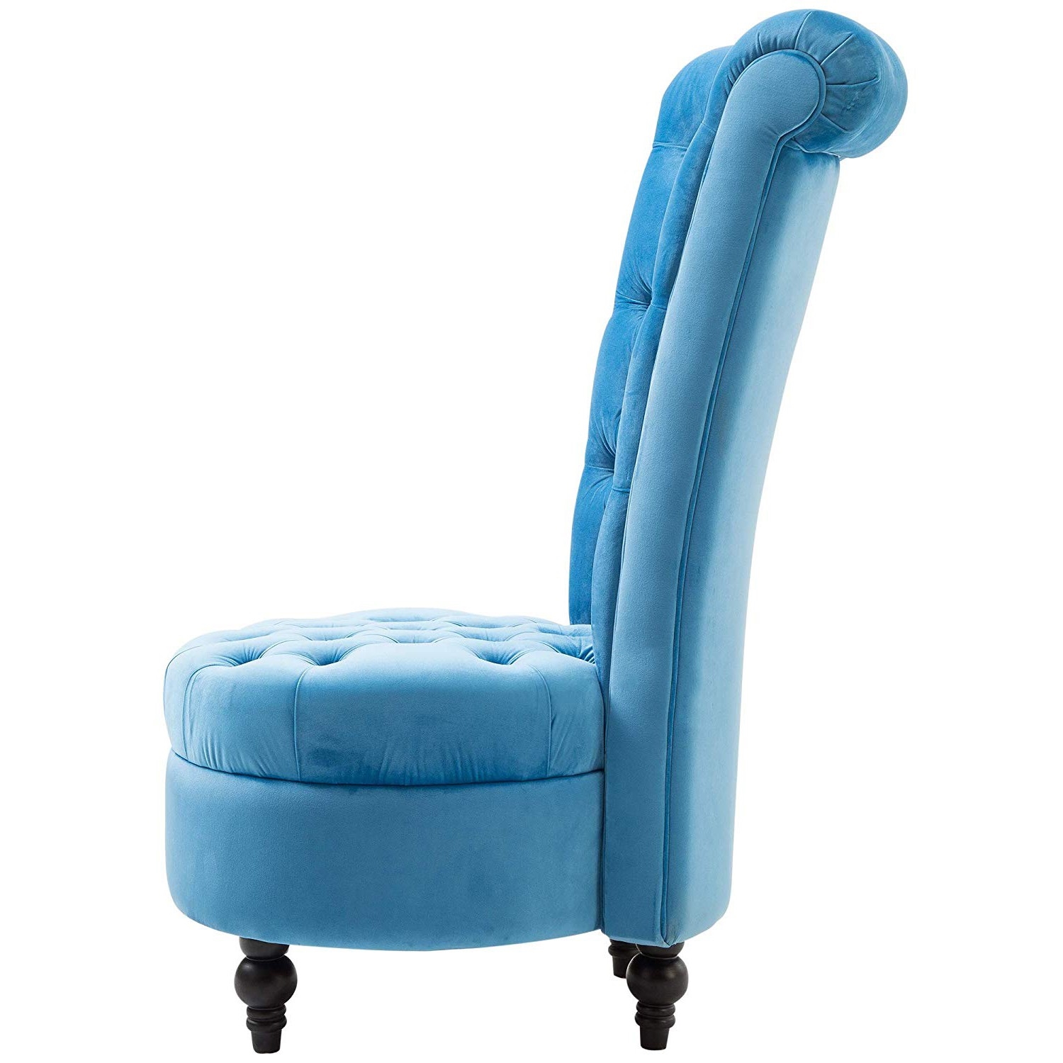 FaFurn Tufted Accent Chair - Blue