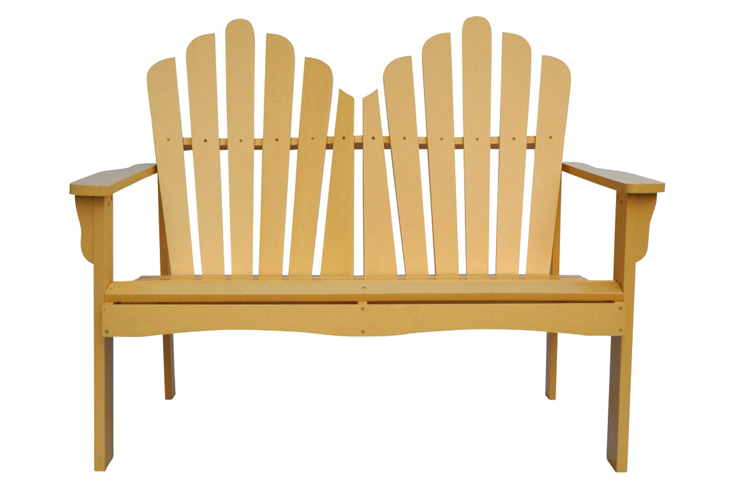 FaFurn - Outdoor Cedar Wood Loveseat Garden Bench