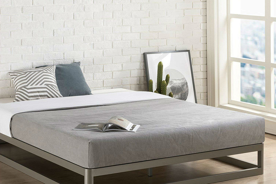 FaFurn - Modern Low Profile Heavy Duty Metal Platform Bed Frame