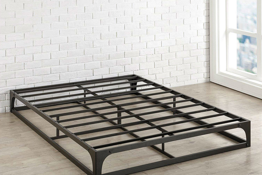 FaFurn Modern Low Profile Metal Platform Bed Frame - Twin Size