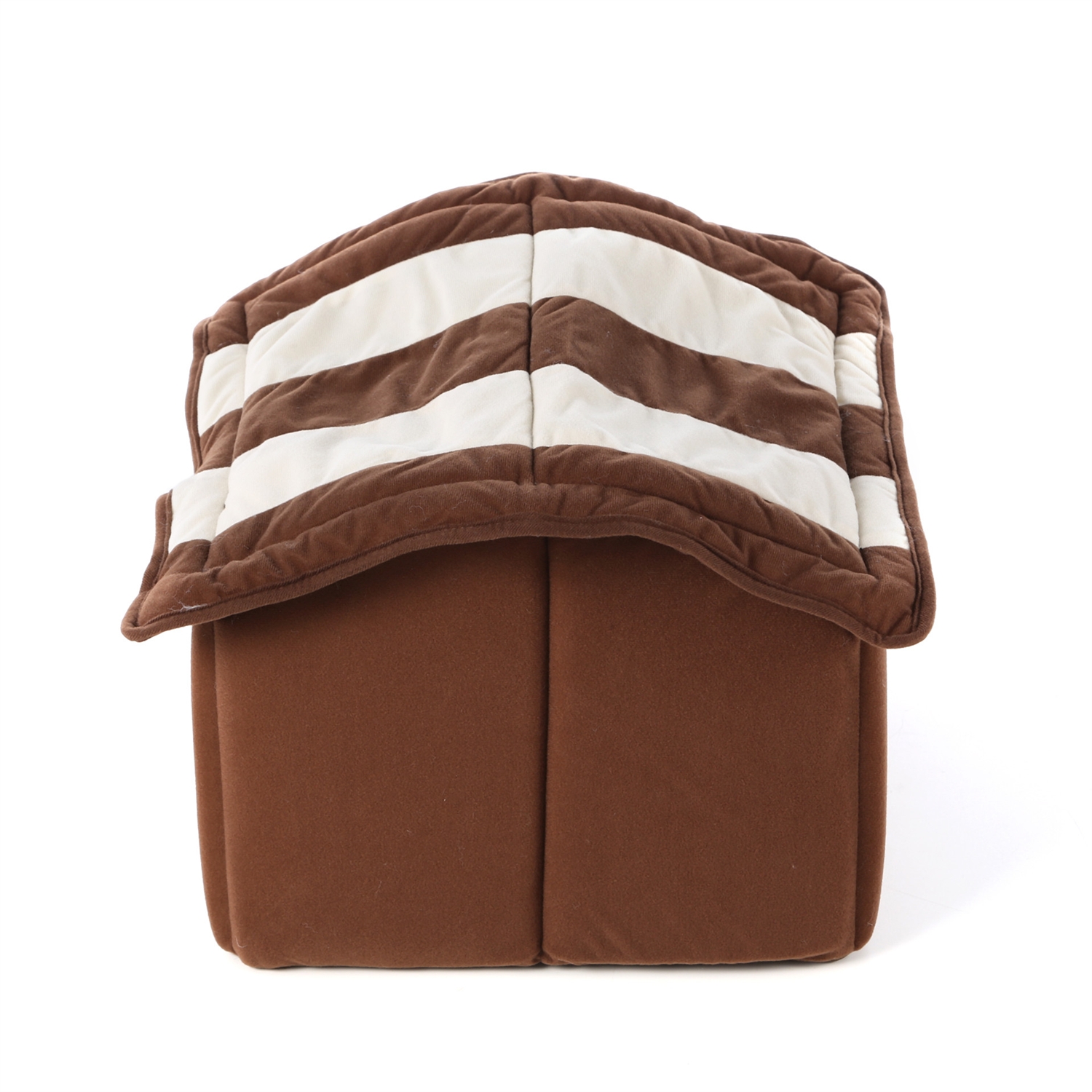 FaFurn - Dog Bed in Light Brown, Fabric