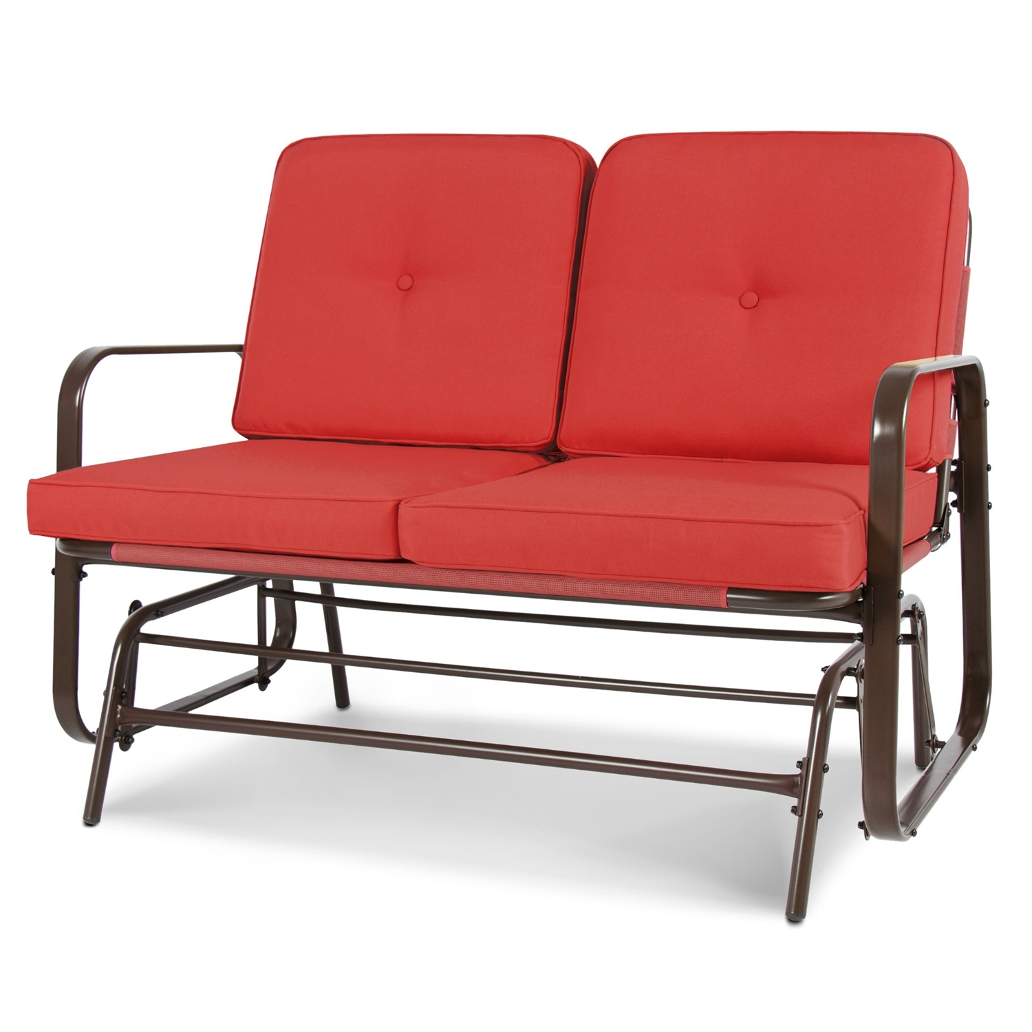 FaFurn - UV-Resistant 2 Seater Rocking Chair Bench