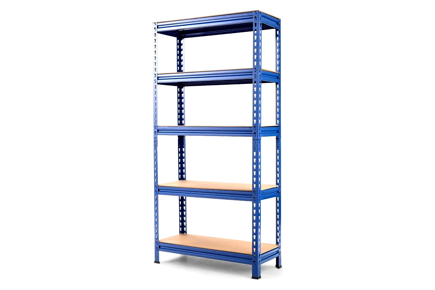 FaFurn - Heavy Duty Adjustable 5-Shelf Metal Storage Rack