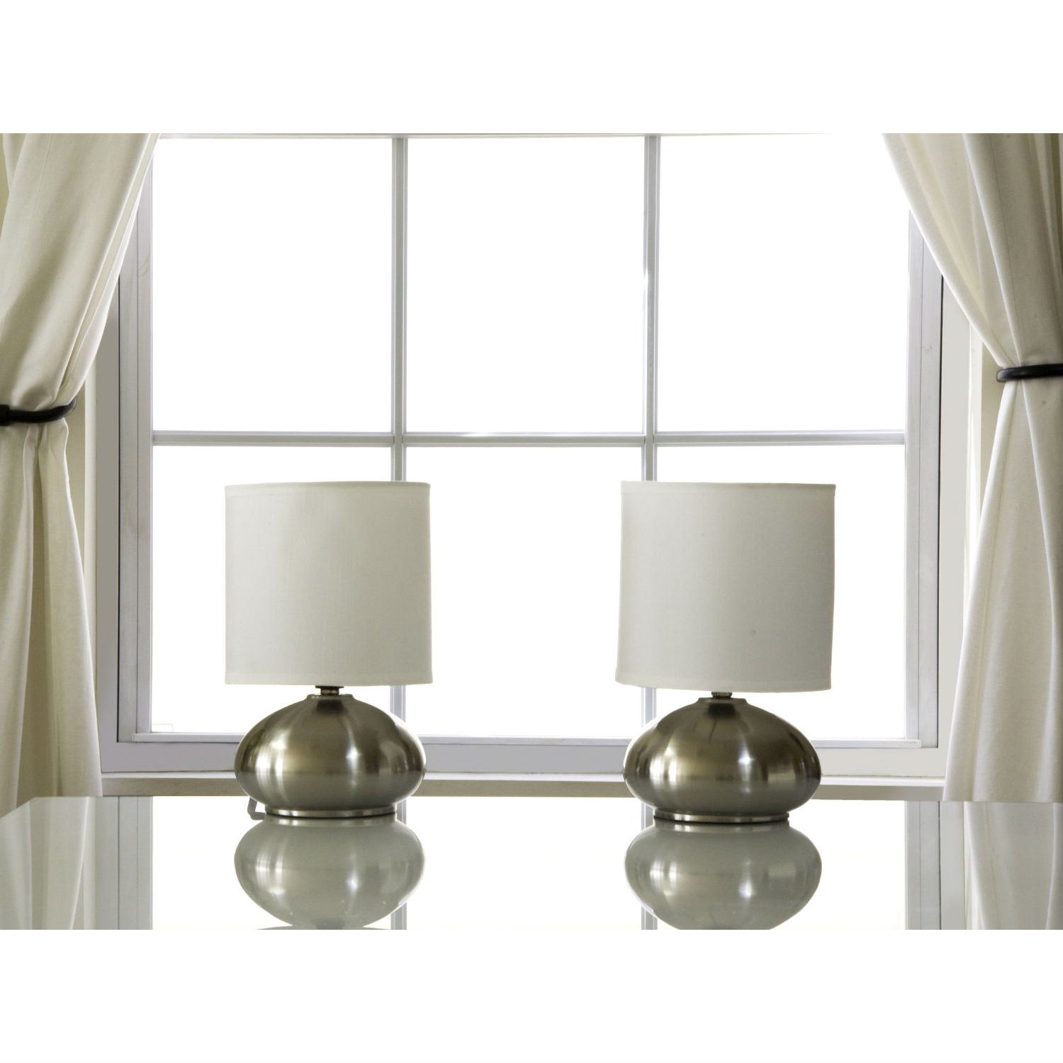 FaFurn - Set of 2 Table Lamp with Touch On Off Sensor