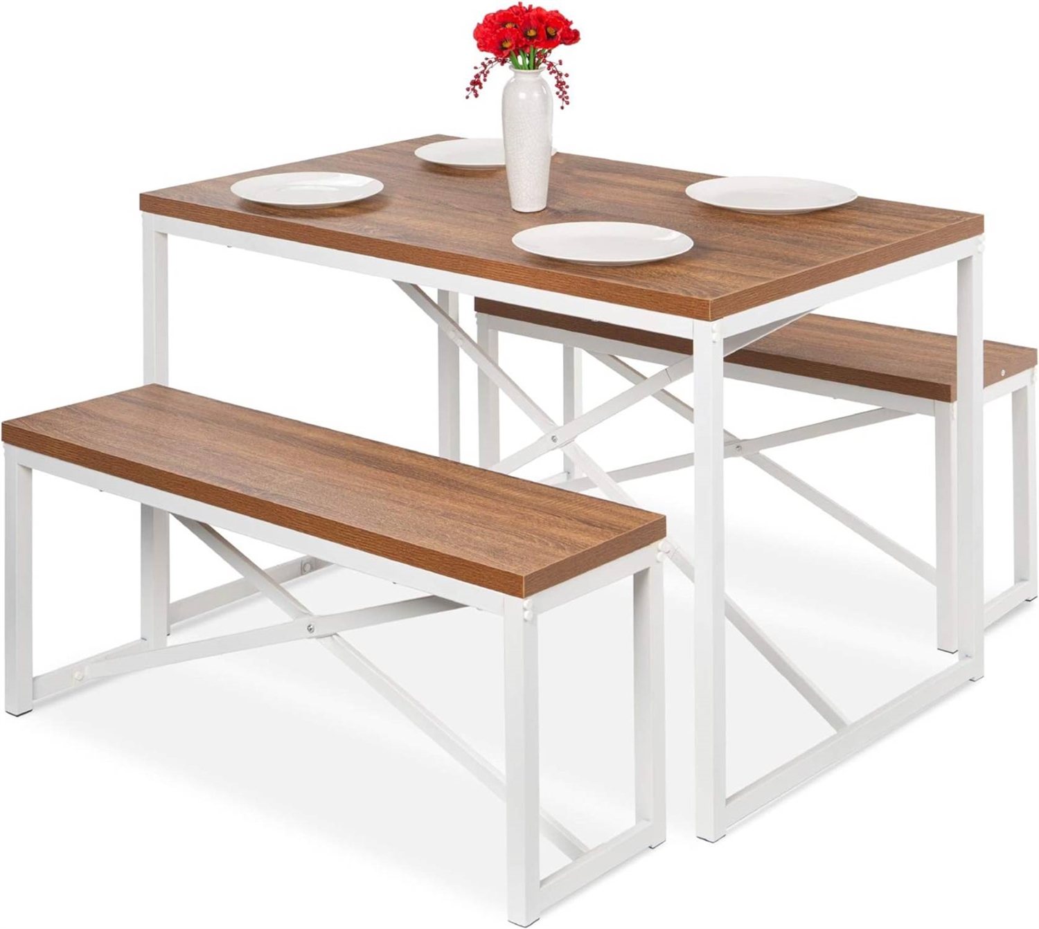 FaFurn - 3-Piece Modern Dining Set (CHWOCBD537485413)