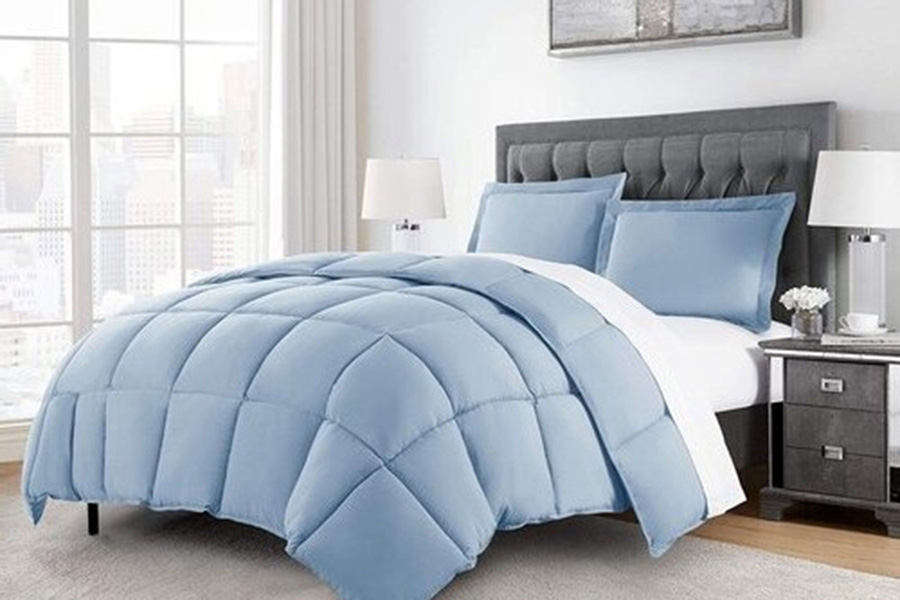 FaFurn - Reversible Microfiber Down Alternative Comforter Set