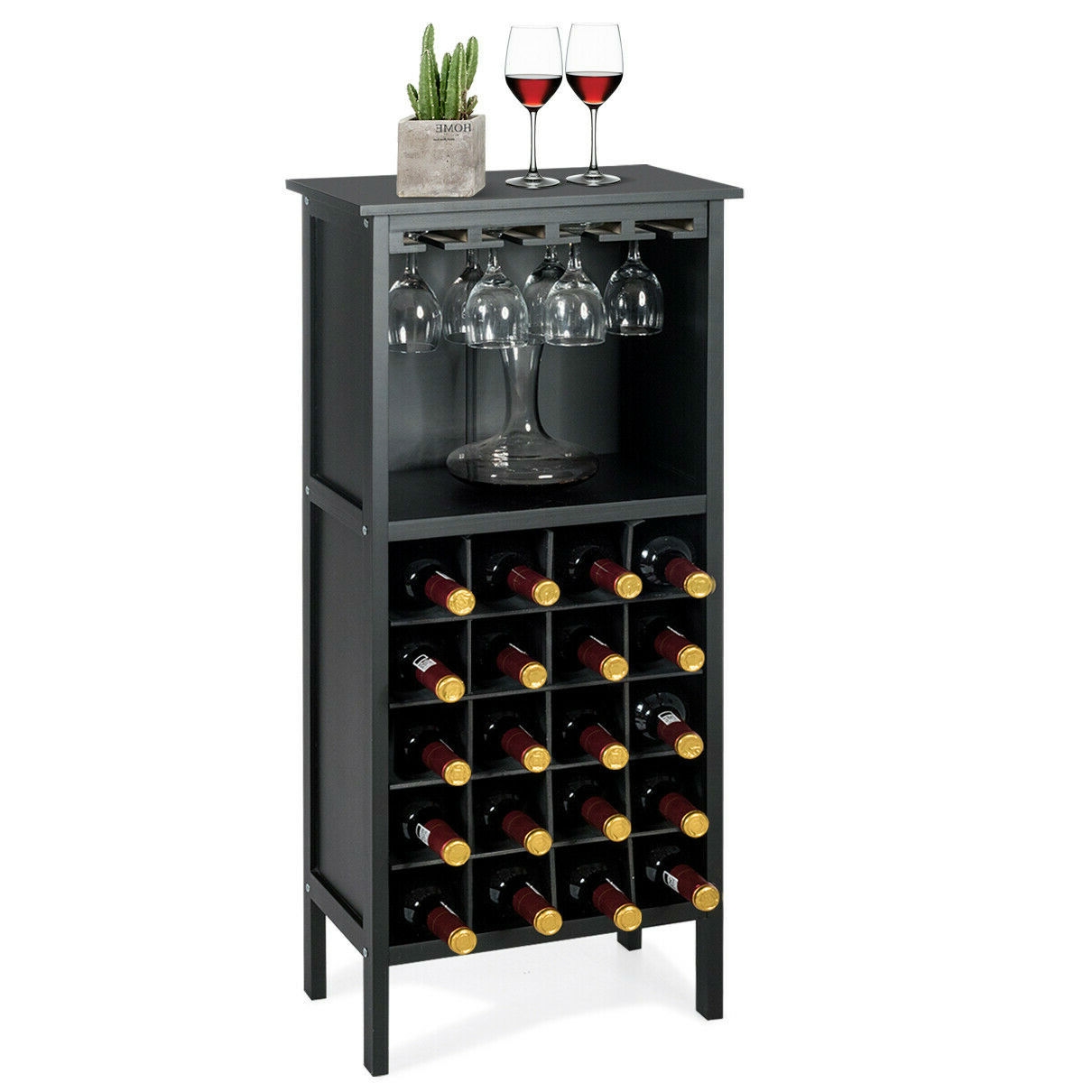 FaFurn - 20 Bottle Wine Rack