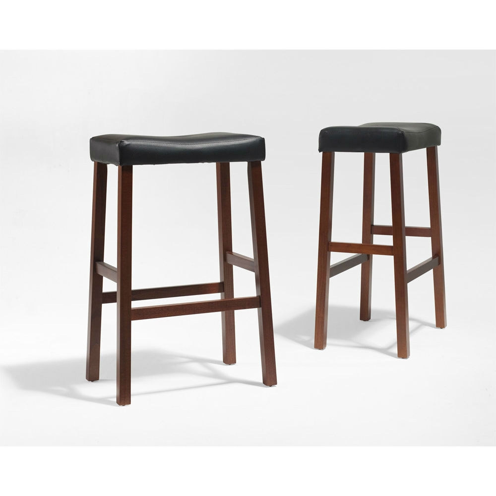 FaFurn - Set of 2 Barstools Set in Cherry