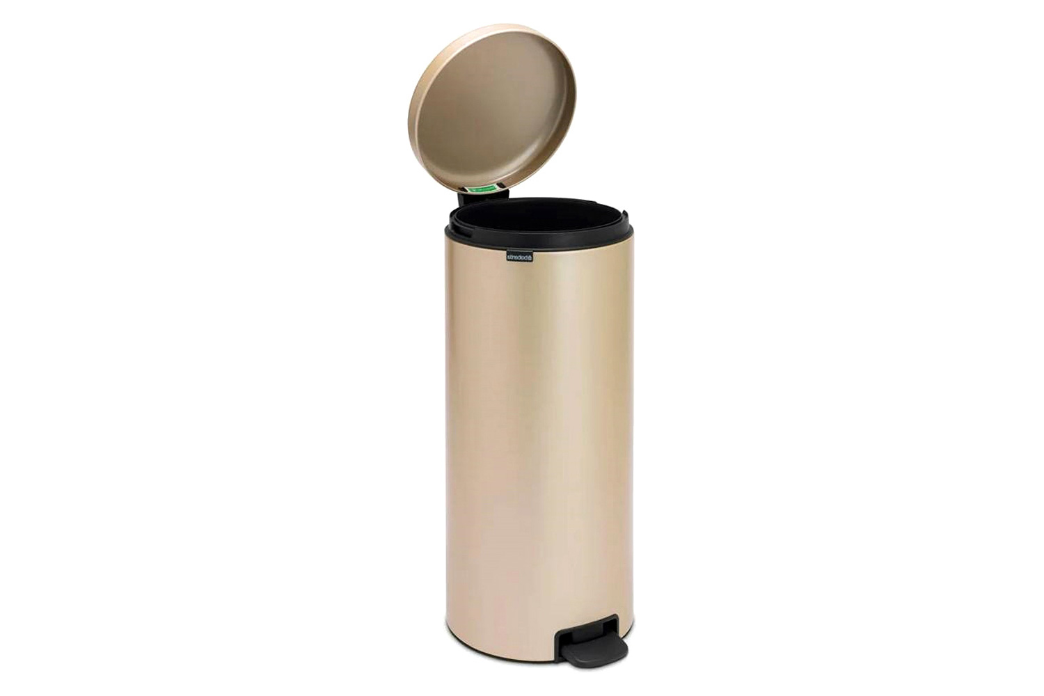 FaFurn - Stainless Steel Kitchen Trash Can with Step-On Lid