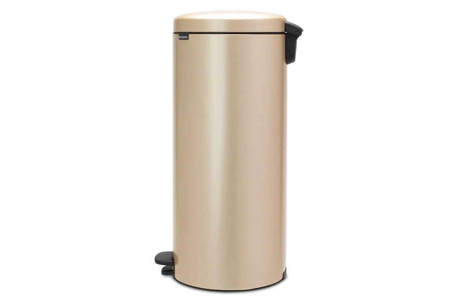 FaFurn Stainless Steel Kitchen Trash Can with Step-On Lid - 8-Gallon