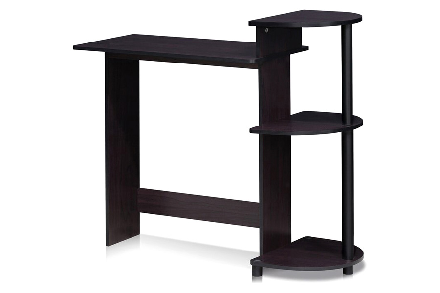 FaFurn Contemporary Home Office Computer Desk - Black