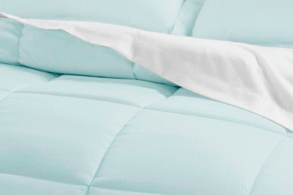 FaFurn California King Size 6-Piece Reversible Comforter Set - Aqua Blue, Microfiber