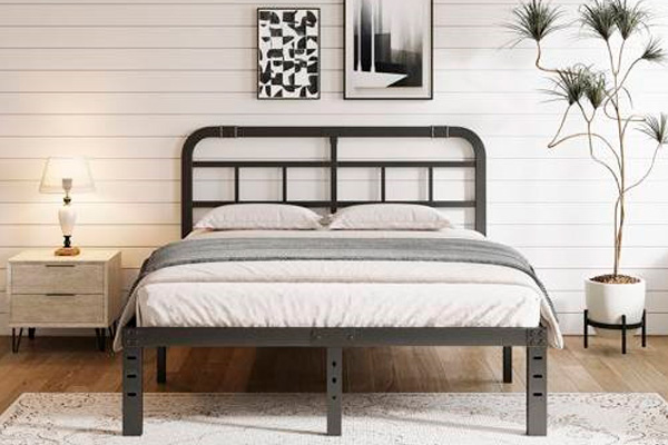 FaFurn - Platform Bed with Headboard (RBMBFHDB594163)