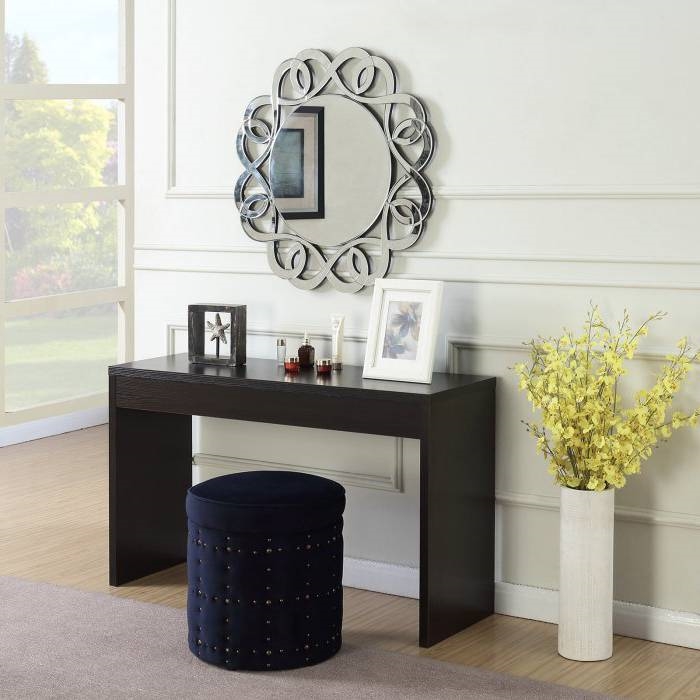 FaFurn - Console Table in Black, Wood