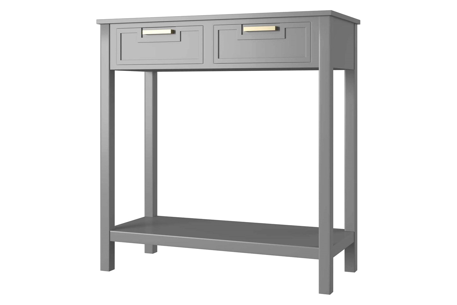 FaFurn - Modern Entryway Accent 2 Drawer Sofa Side Table