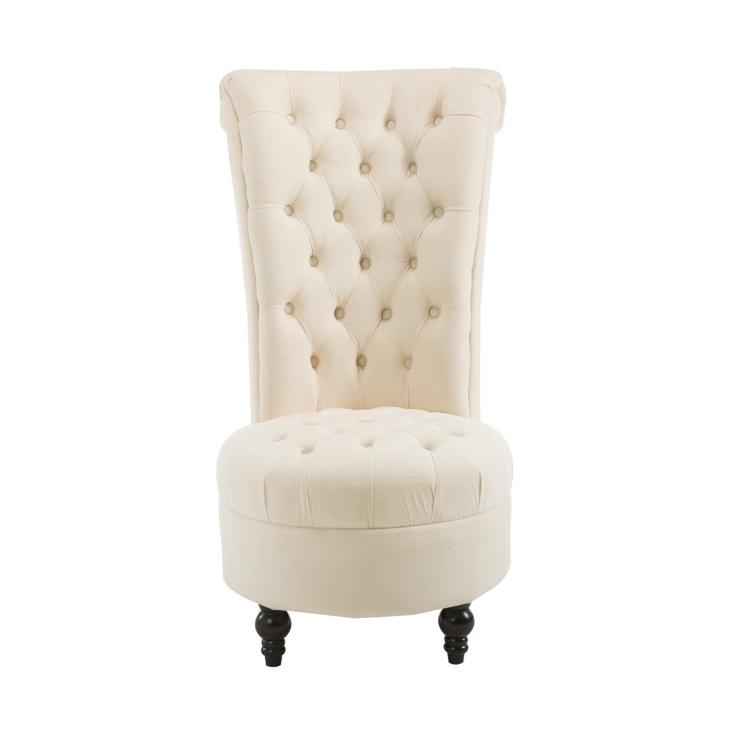 FaFurn Tufted Accent Chair - Cream