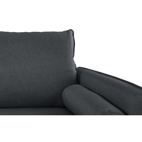 FaFurn™ Modern Sofa - Dark Gray, Fabric