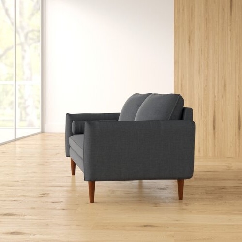 FaFurn™ Modern Sofa - Dark Gray, Fabric