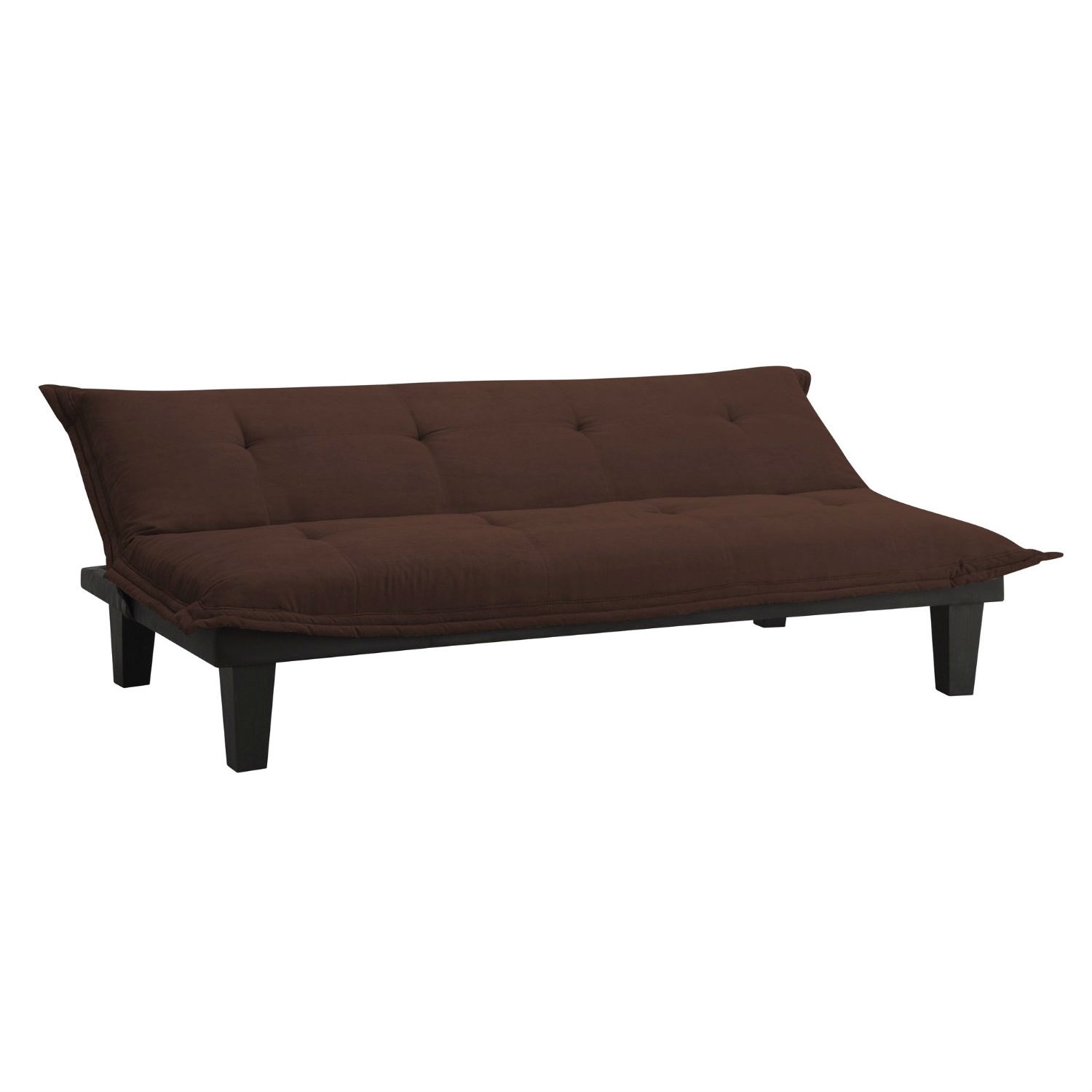 FaFurn™ Click-Clack Sofa-Bed - Brown, Microfiber