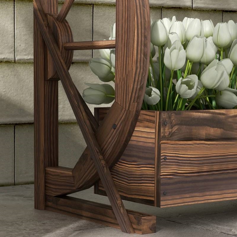 FaFurn - Garden Planter Box in Fir Wood