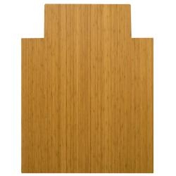 FaFurn - Eco Friendly Chair Mat in Natural, Bamboo