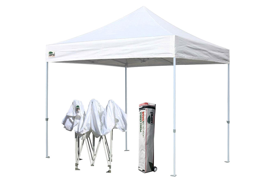 FaFurn Outdoor Pop Up 10 X 10 Ft Gazebo with White Canopy