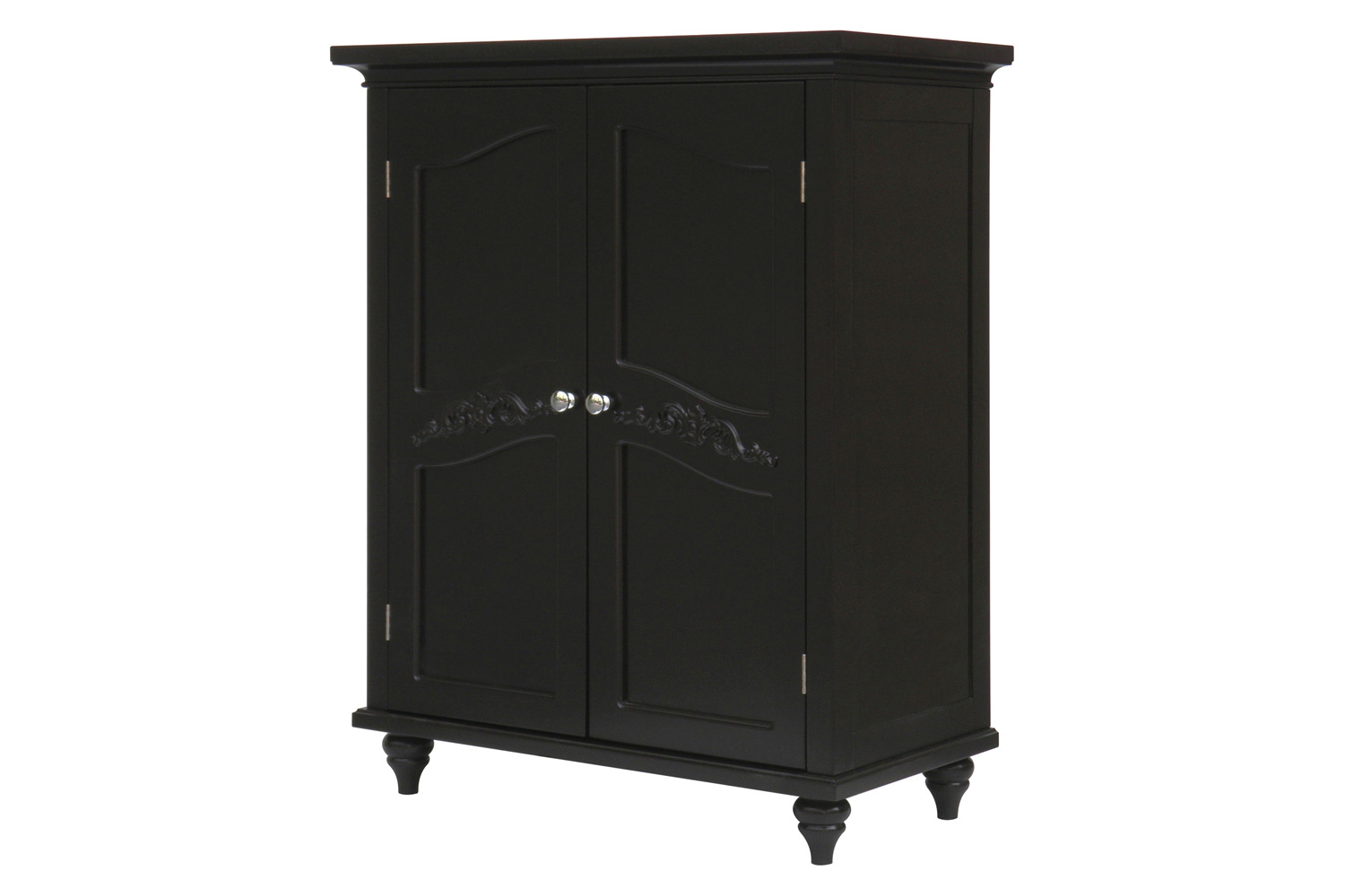 FaFurn - Bathroom Linen Storage Floor Cabinet with 2-Doors