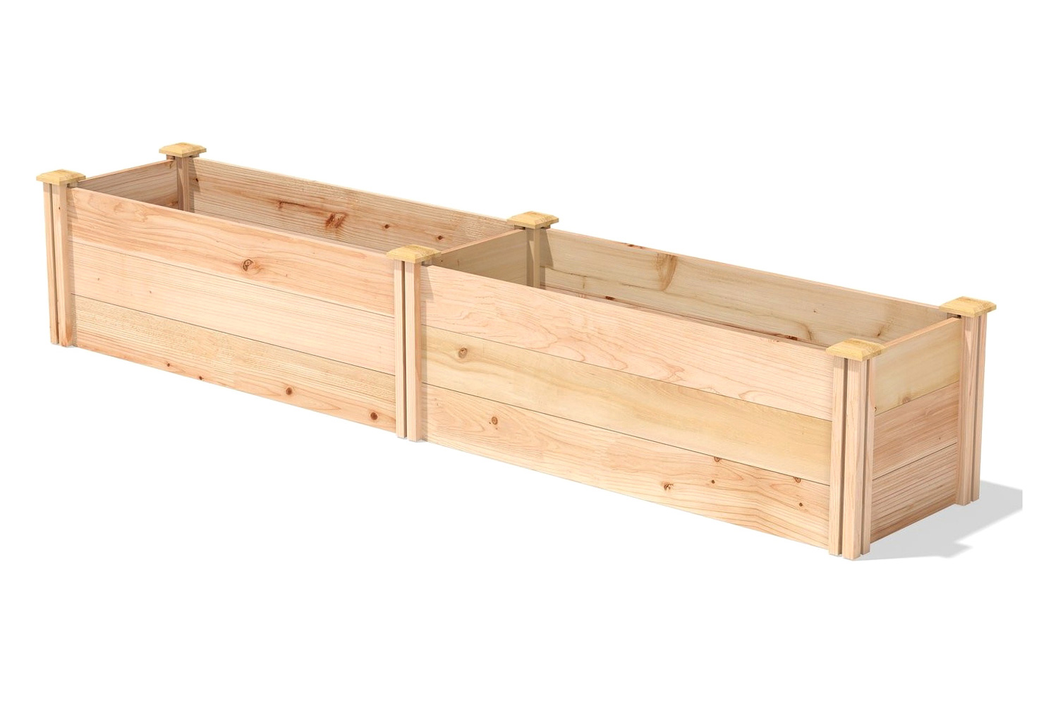 FaFurn Farmhouse Narrow Wood Raised Garden Bed - Tall