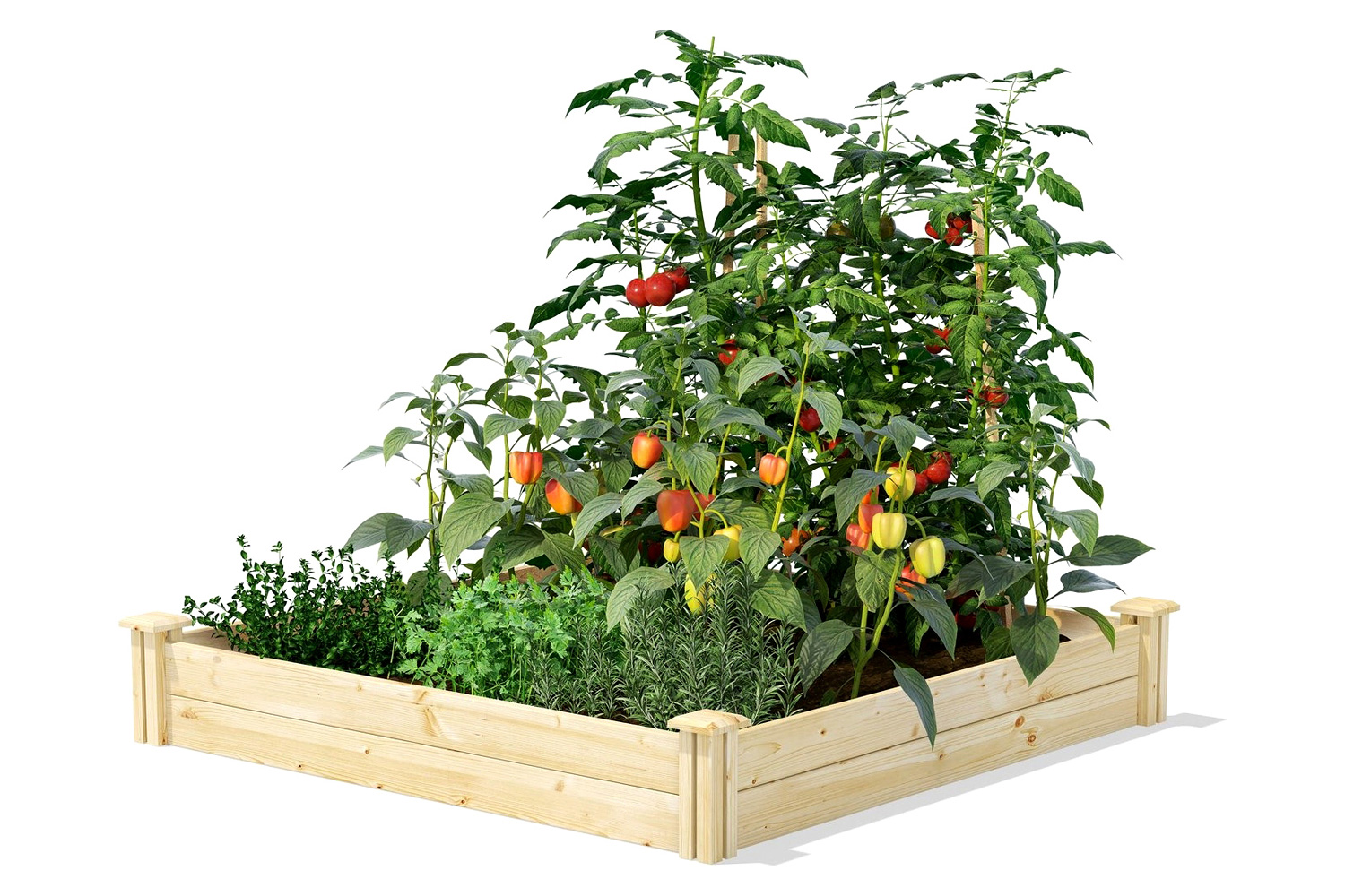 FaFurn - Wood Raised Garden Bed