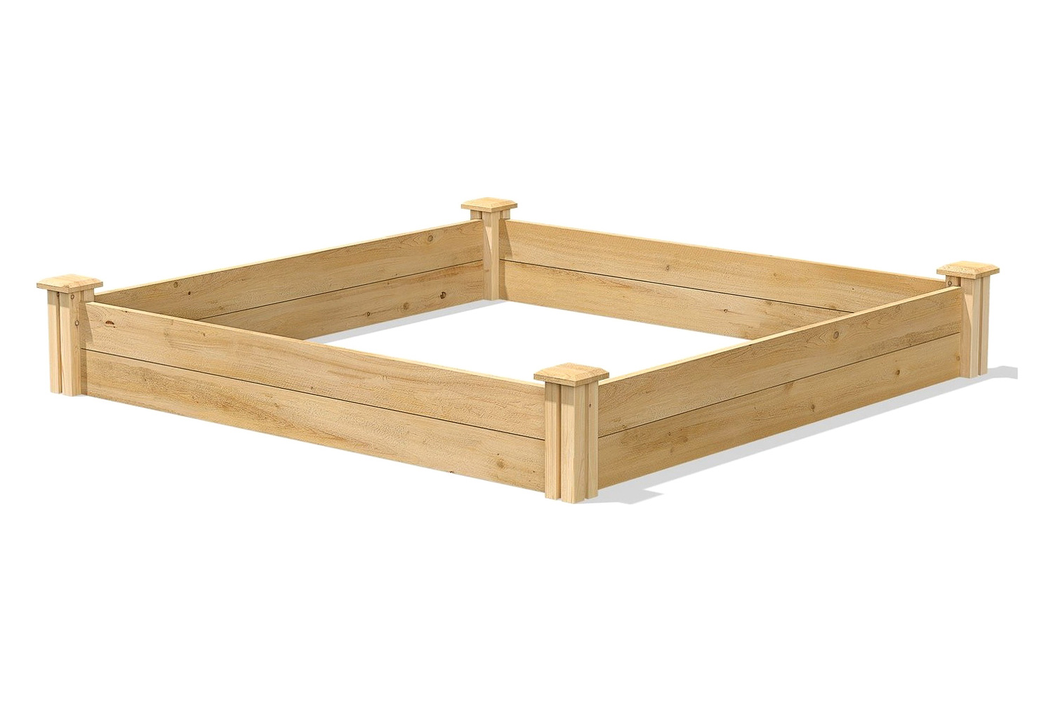 FaFurn Wood Raised Garden Bed - Pine