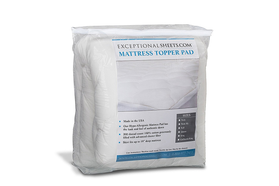 FaFurn - King Size Extra Plush Mattress Pad Hypo-Allergenic