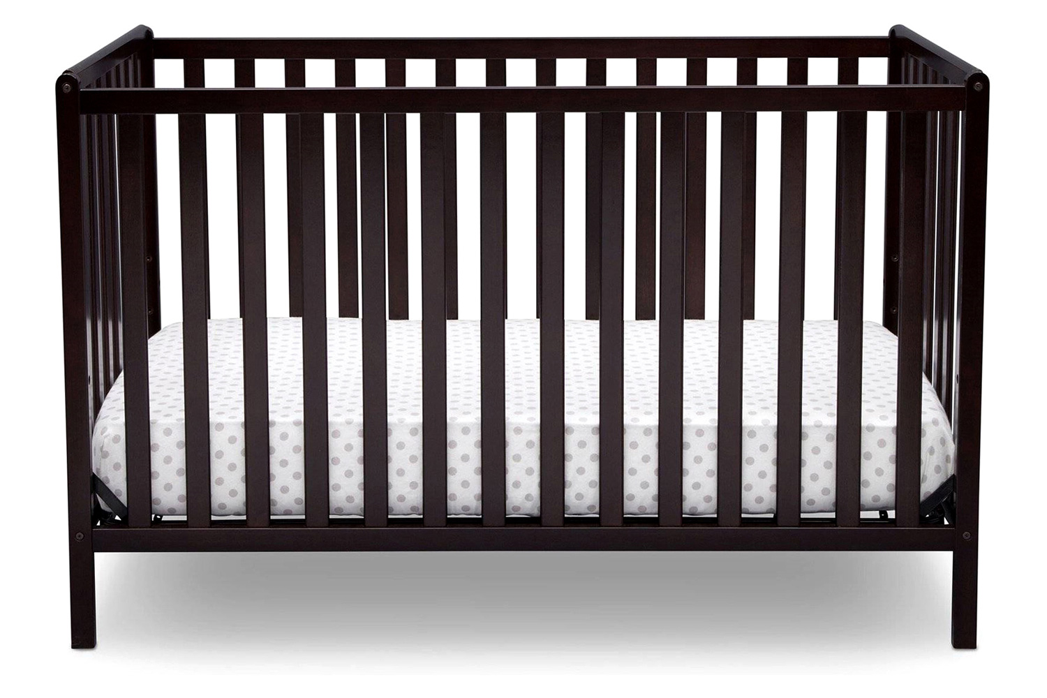 FaFurn - 3-In-1 Modern Convertible Baby Crib Toddler Bed