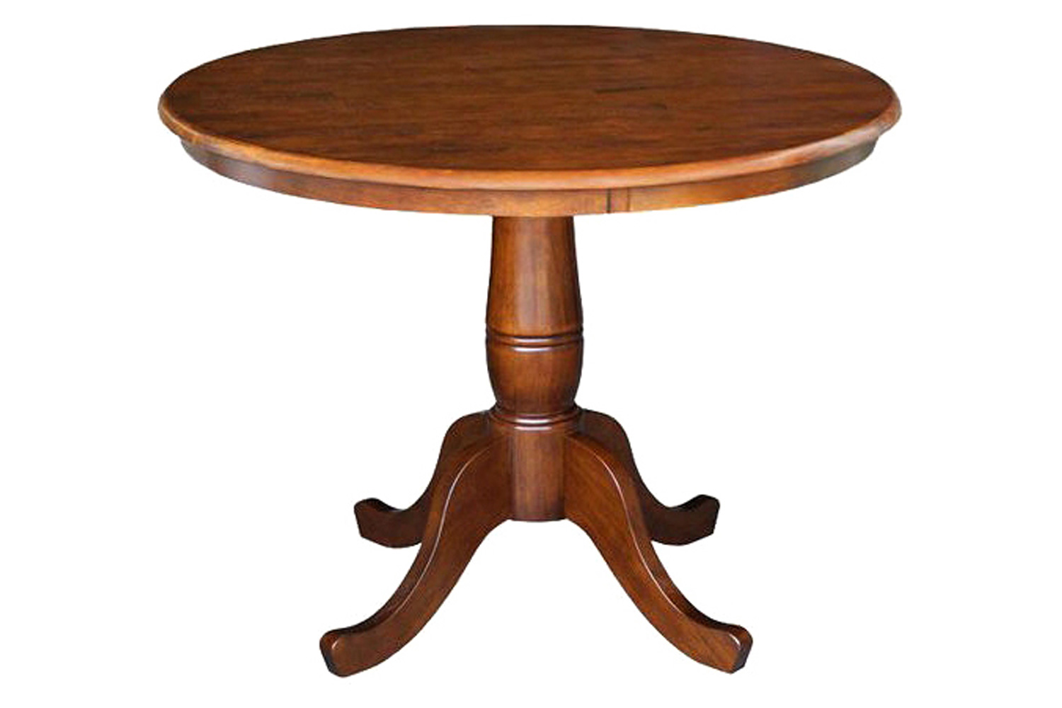 FaFurn - Round Solid Wood Kitchen Dining Table