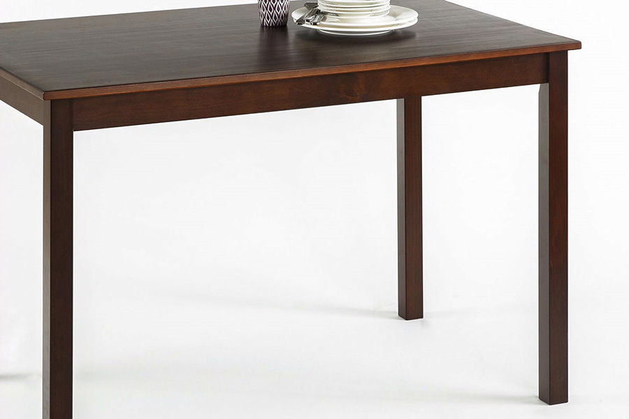 FaFurn - Classic 45 X 28 Inch Wooden Dining Table in Espresso Finish