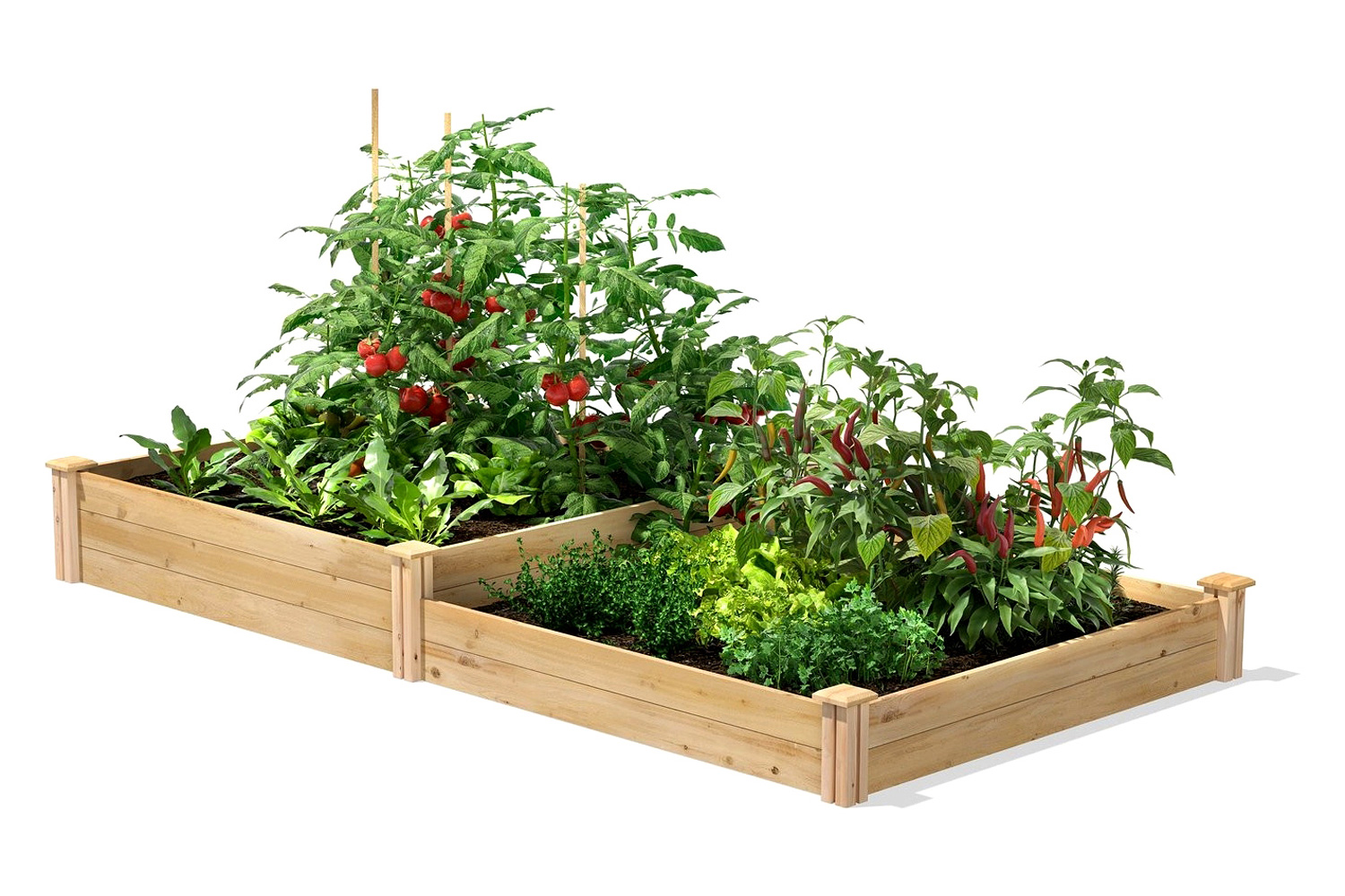 FaFurn - Cedar Wood Raised Garden Bed